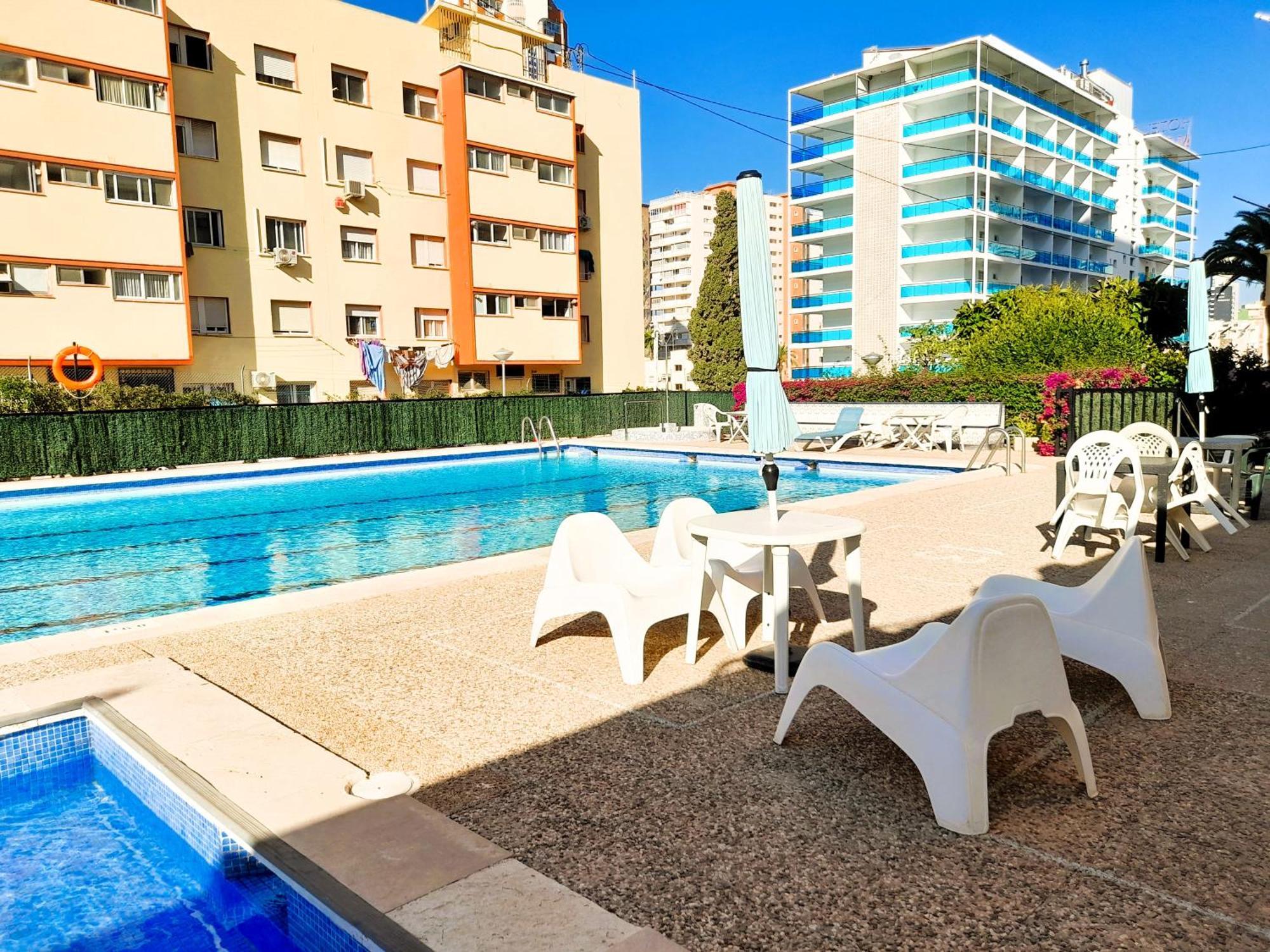 Apartment Sea View II In Rincon De Loix -Free Parking, Wi-Fi, Pool, New Air Conditioning بينايدورم المظهر الخارجي الصورة